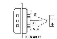 申瓯电话交换机PC电脑串口联机线制作图