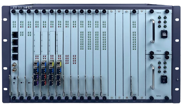 双回路线路VDM600局端线保护设备图