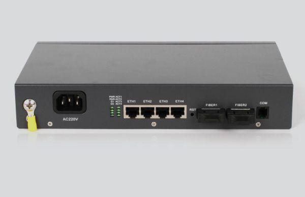 SOC-DIP04光纤工业级交换机图